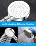 Magichome Shower Head and Hose 2M, High Pressure Filter Shower Head 5 Modes, Universal Hard Water Softener Shower Head with Extra Replaceable Accessories