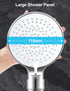 Magichome Shower Head, Upgraded Filter Shower Head High Pressure 5 Modes, Universal Hard Water Filter Shower Head with Extra Replaceable Accessories